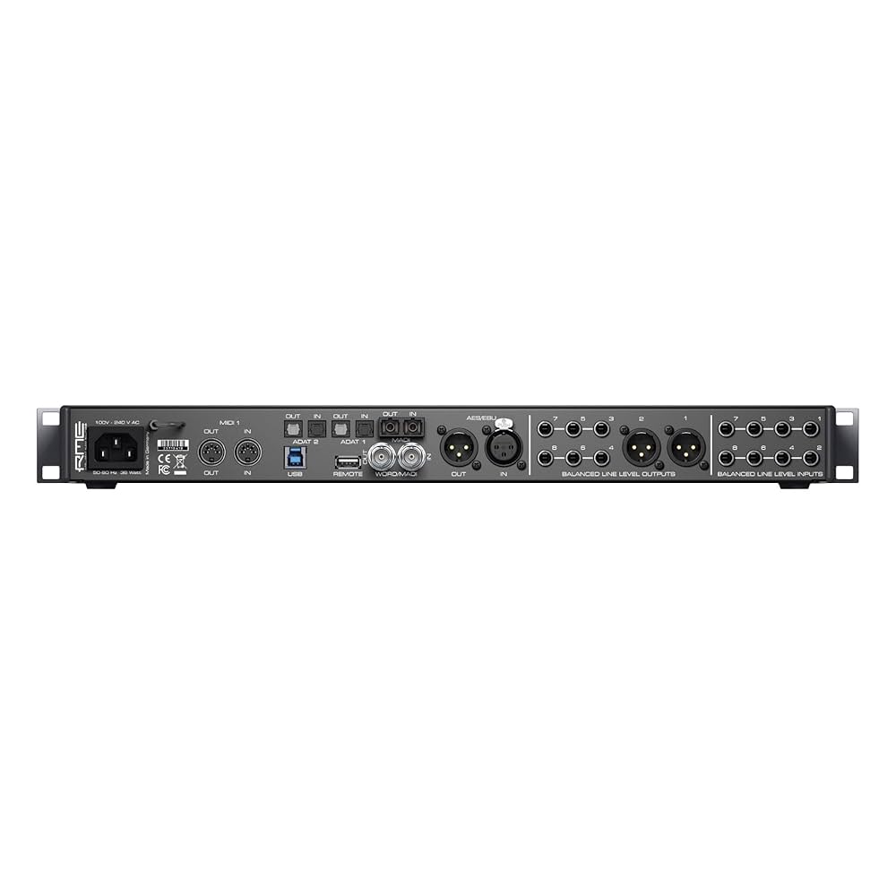 RME UFX オーディオインターフェース 【最終値下げ中】 Amazon.co.jp: RME Fireface UFX III オーディオ